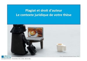 Plagiat et droit dauteur Le contexte juridique de