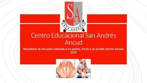 Centro Educacional San Andrs Ancud Resultados de encuesta