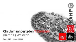 Circulair aanbesteden t Centrum Kamp C Westerlo Team