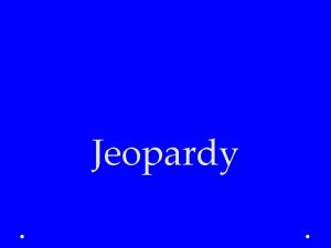Jeopardy Jeopardy Citizens of Maycomb Boo and the
