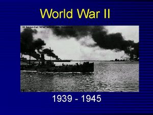 World War II 1939 1945 Fascism Fascism is