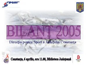 Direcia pentru Sport a Judeului Constana Direcia pentru