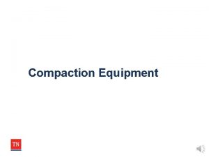 Compaction Equipment Sheepsfoot Roller Compacts all finegrained materials