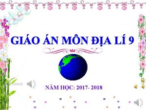 NM HC 2017 2018 Vng ng bng sng
