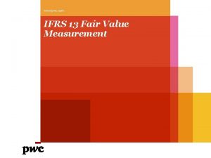 www pwc com IFRS 13 Fair Value Measurement