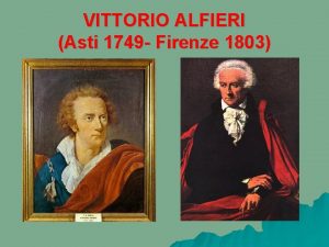 VITTORIO ALFIERI Asti 1749 Firenze 1803 AUTORITRATTO DEL