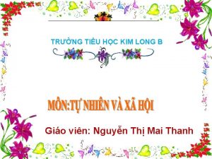 TRNG TIU HC KIM LONG B Gio vin
