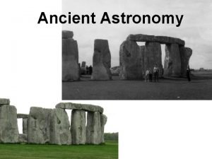 Ancient Astronomy The Sky in Ancient Times Mercury