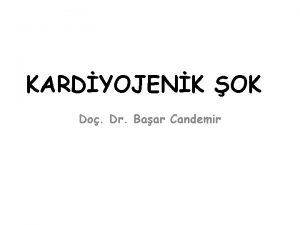 KARDYOJENK OK Do Dr Baar Candemir Tanm ve