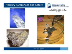 Mercury Awareness and Safety Bureau of Workers Comp