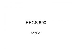 EECS 690 April 29 Affective Computing and stupid