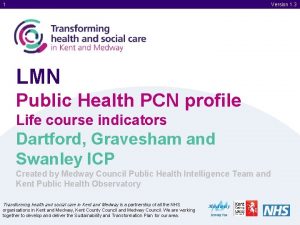 1 Version 1 3 LMN Public Health PCN