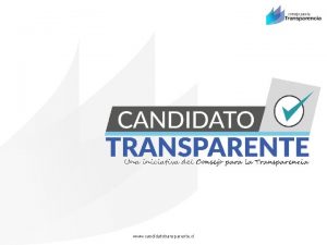 Una iniciativa del Consejo para la Transparencia www