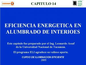 CAPITULO 14 8 EFICIENCIA ENERGETICA EN ALUMBRADO DE