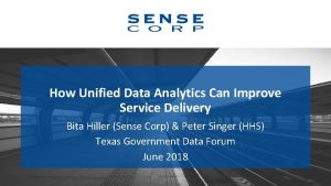 How Unified Data Analytics Can Improve Service Delivery