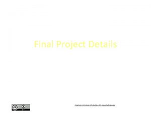 Final Project Details Methods in Medical Image Analysis