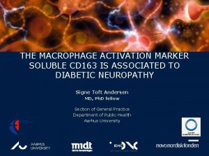 THE MACROPHAGE ACTIVATION MARKER SOLUBLE CD 163 IS