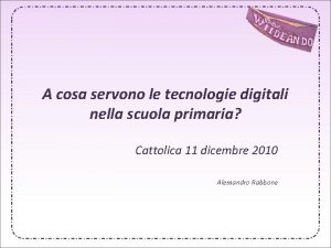 A cosa servono le tecnologie digitali nella scuola