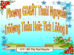 GV Th Mai Duyn Th su ngy 9