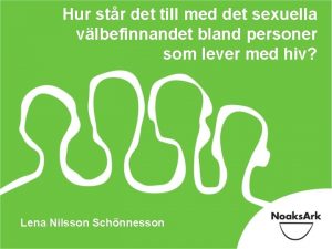 Hur str det till med det sexuella vlbefinnandet