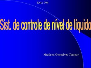 ENG 796 Marilson Gonalves Campos Fluxo Laminar NR