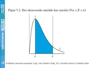 Statistik i konomisk perspektiv 2 udg Hans Reitzels