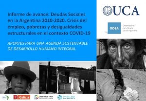 Informe de avance Deudas Sociales en la Argentina