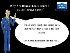 Why Are Bonus Shares Issued By Prof Simply