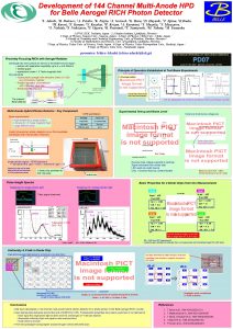 Development of 144 Channel MultiAnode HPD for Belle