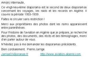 Amie Internaute Ce vingtneuvime diaporama est le second