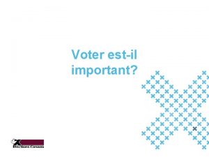 Voter estil important Question denqute Voter estil important