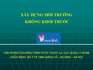 X Y DNG MI TRNG KHNG KHI THUC