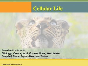 Cellular Life Power Point Lectures for Biology Concepts