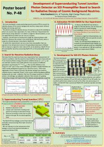 Development of Superconducting Tunnel Junction Photon Detector on