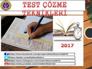 TEST ZME TEKNKLER 2017 TEST ZME TEKNKLER YGS