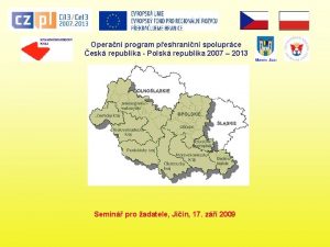 Operan program peshranin spoluprce esk republika Polsk republika