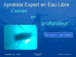 Apniste Expert en Eau Libre Lapne en profondeur