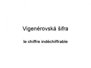 Vigenrovsk ifra le chiffre indchiffrable Leon Battista Alberti