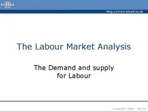 http www bized co uk The Labour Market