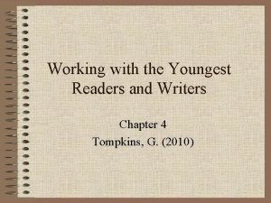 Working with the Youngest Readers and Writers Chapter