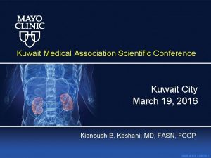 Kuwait Medical Association Scientific Conference Kuwait City March