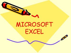 MICROSOFT EXCEL NOIUNI GENERALE EXCEL este un pachet