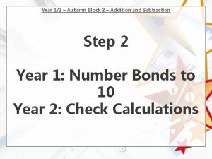 Year 12 Autumn Block 2 Addition and Subtraction