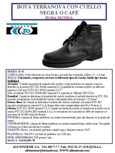 BOTA TERRANOVA CON CUELLO NEGRA O CAF FICHA