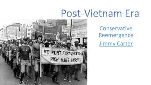 Conservative Reemergence Jimmy Carter Election of 1976 Jimmy