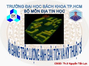 TRNG I HC BCH KHOA TP HCM B