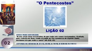 O Pentecostes LIO 02 VERSO PARA MEMORIZAR 02