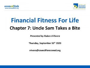 Financial Fitness For Life Chapter 7 Uncle Sam