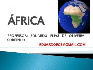 FRICA PROFESSOR EDUARDO ELIAS DE OLIVEIRA SOBRINHO EDUARDOEOSGMAIL