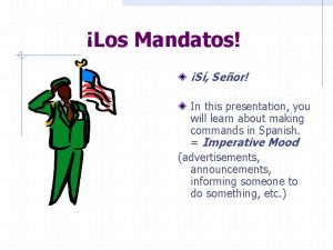 Los Mandatos S Seor In this presentation you